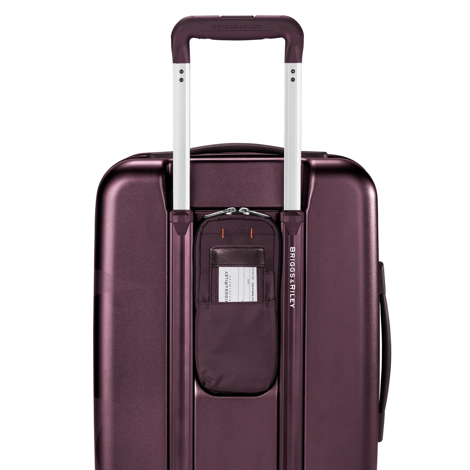 Briggs and Riley Sympatico Domestic Carry-On Expandable Spinner Plum #color_plum