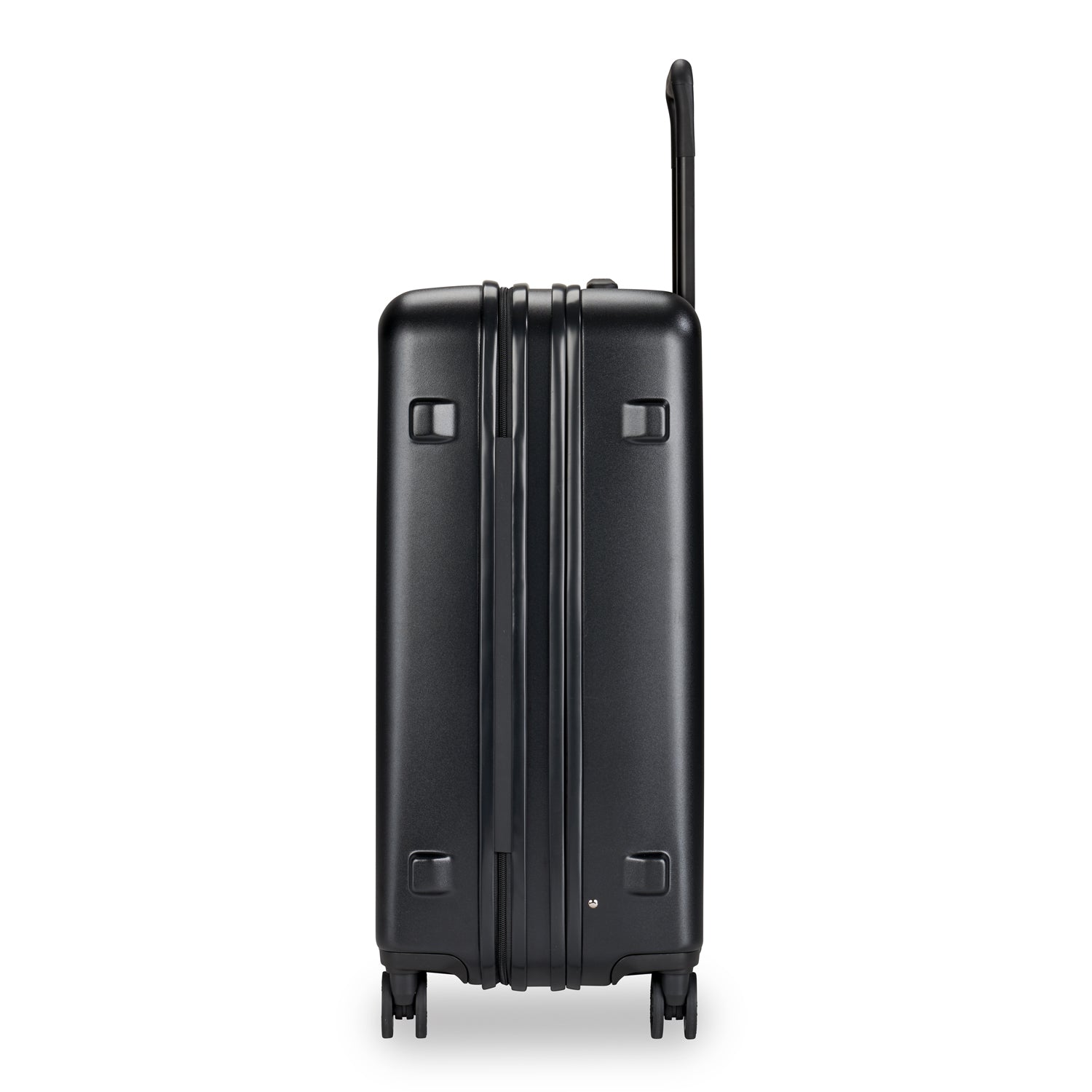 Briggs and Riley Sympatico Medium expandable Spinner Black Side #color_black