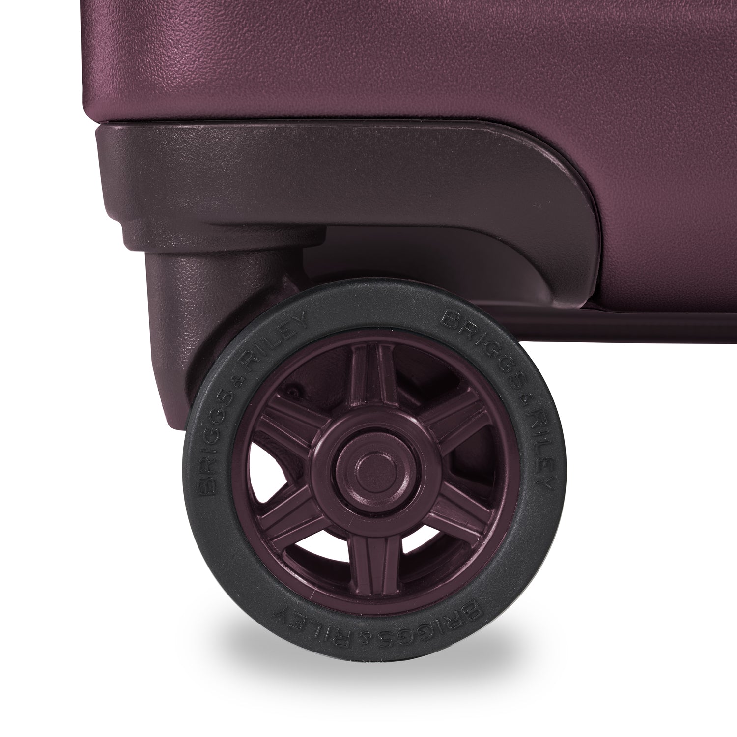 Briggs and Riley Sympatico Large Expandable Spinner Plum Wheel #color_plum