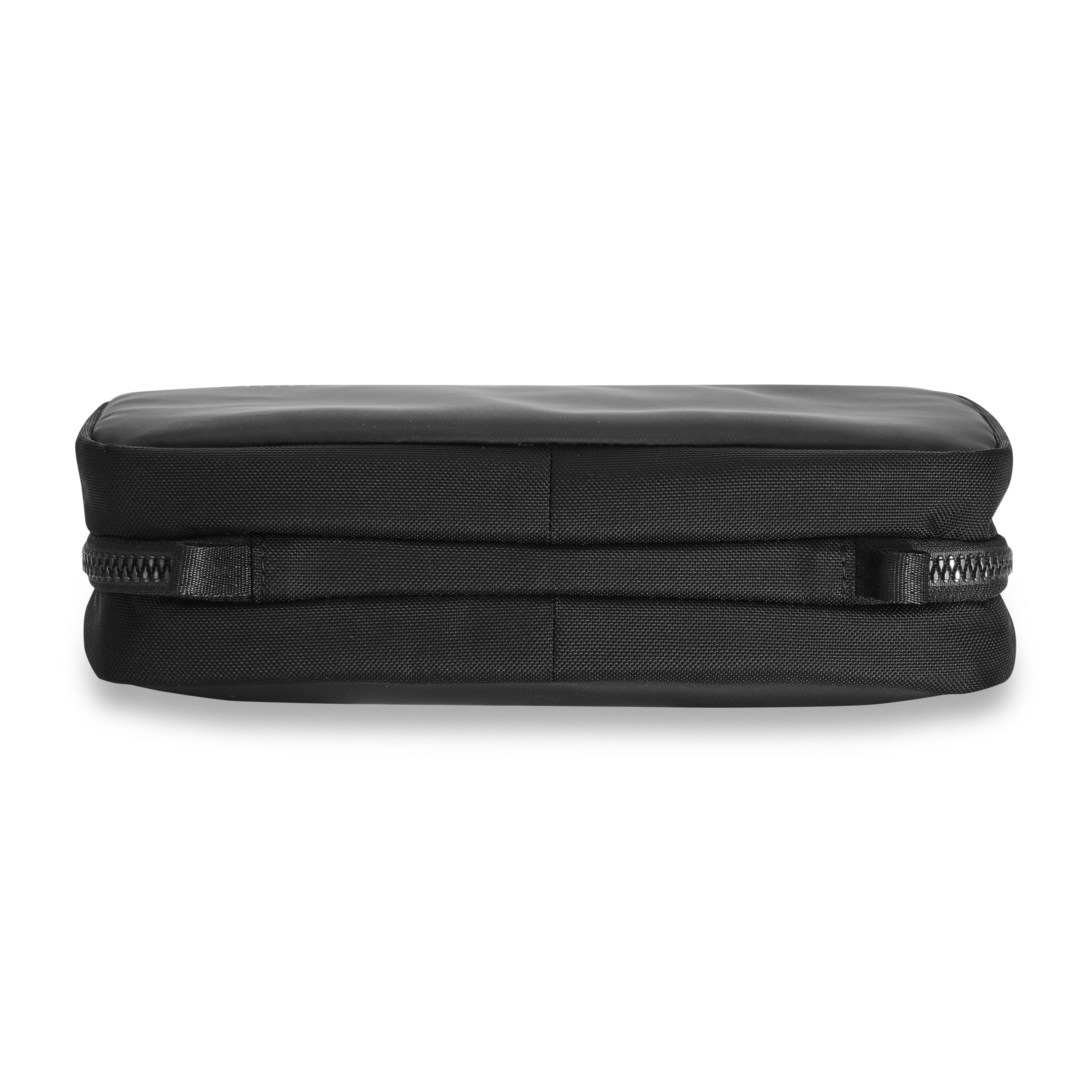 ZDX Hanging Toiletry Kit Bottom View  #color_black