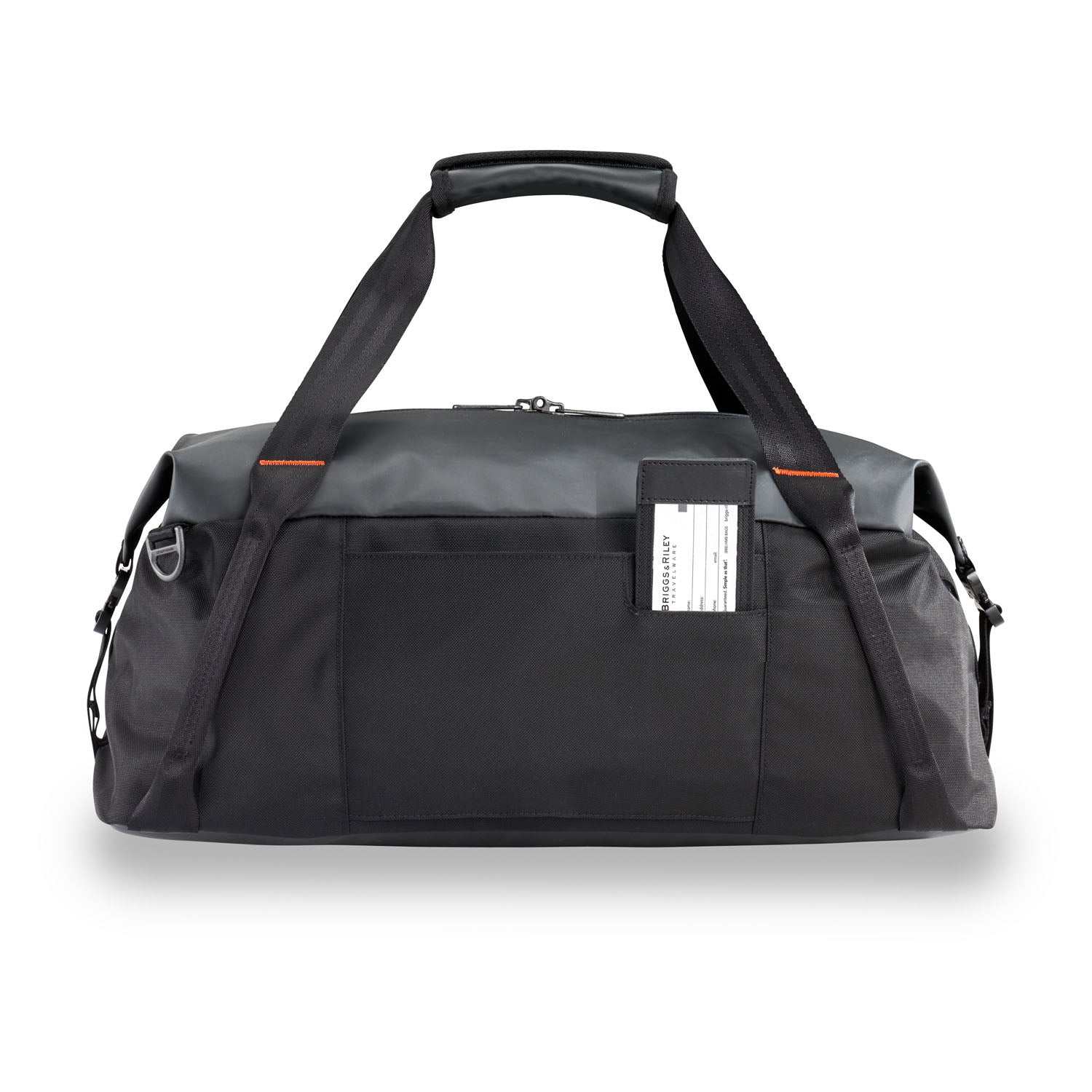 ZDX Cargo Satchel Back View ID  #color_black