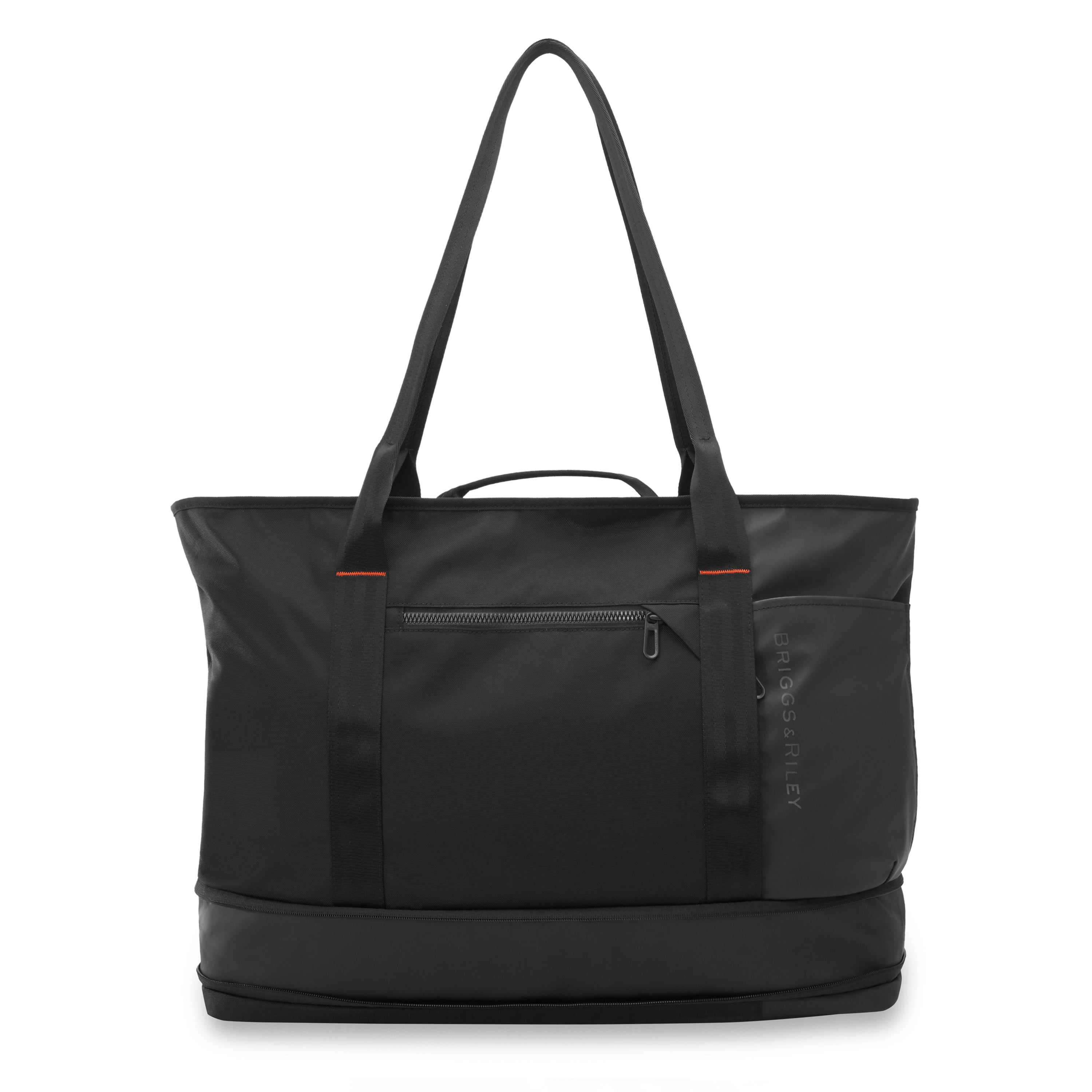 ZDX Extra Large Tote Front View  #color_black