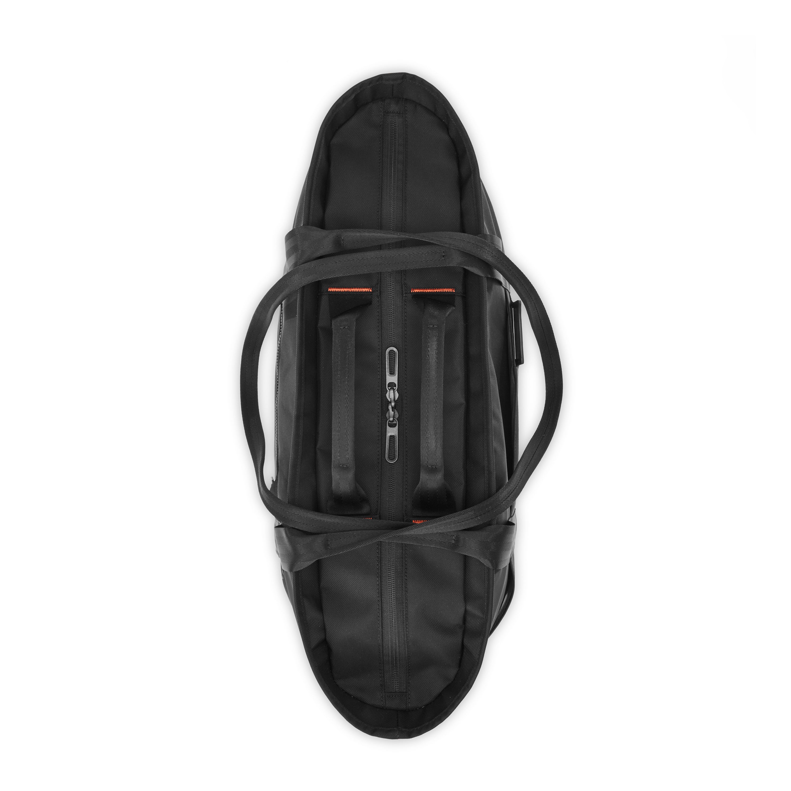 ZDX Extra Large Tote Top View  #color_black
