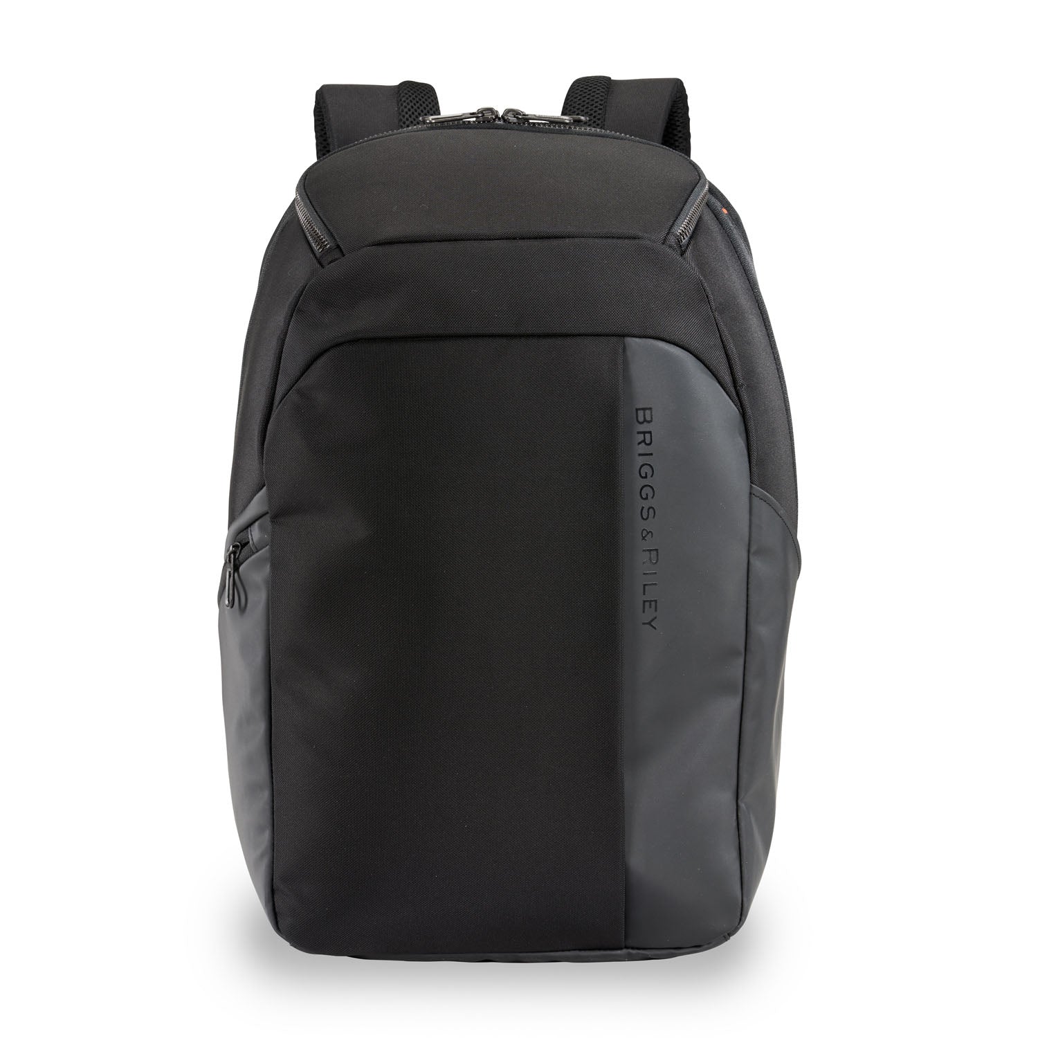 Briggs and Riley ZDX Cargo Backpack Front View  #color_black