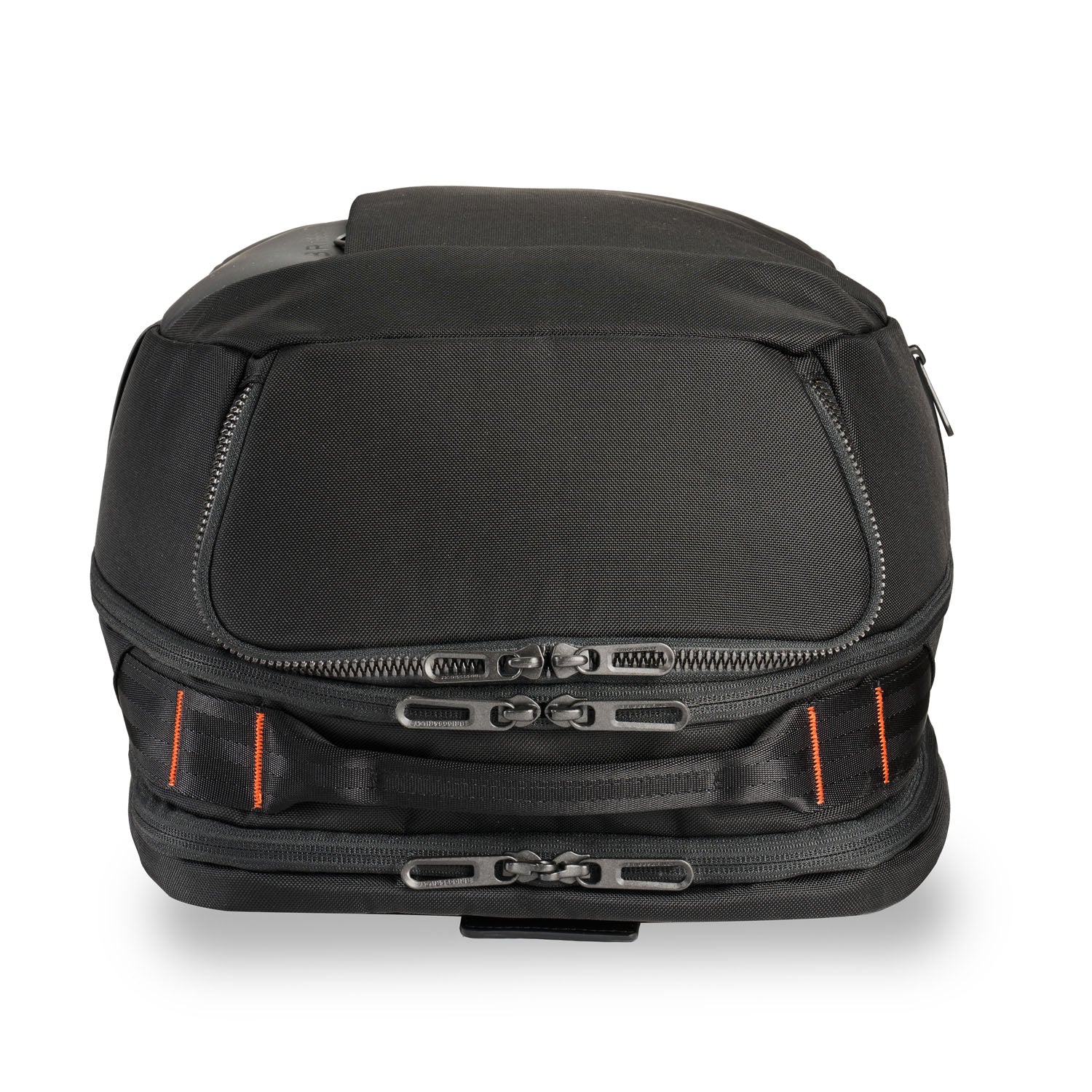 Briggs and Riley ZDX Cargo Backpack Top View  #color_black