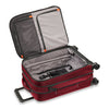 Briggs and Riley ZDX Domestic 22" Carry-On Expandable Spinner Brick Open View