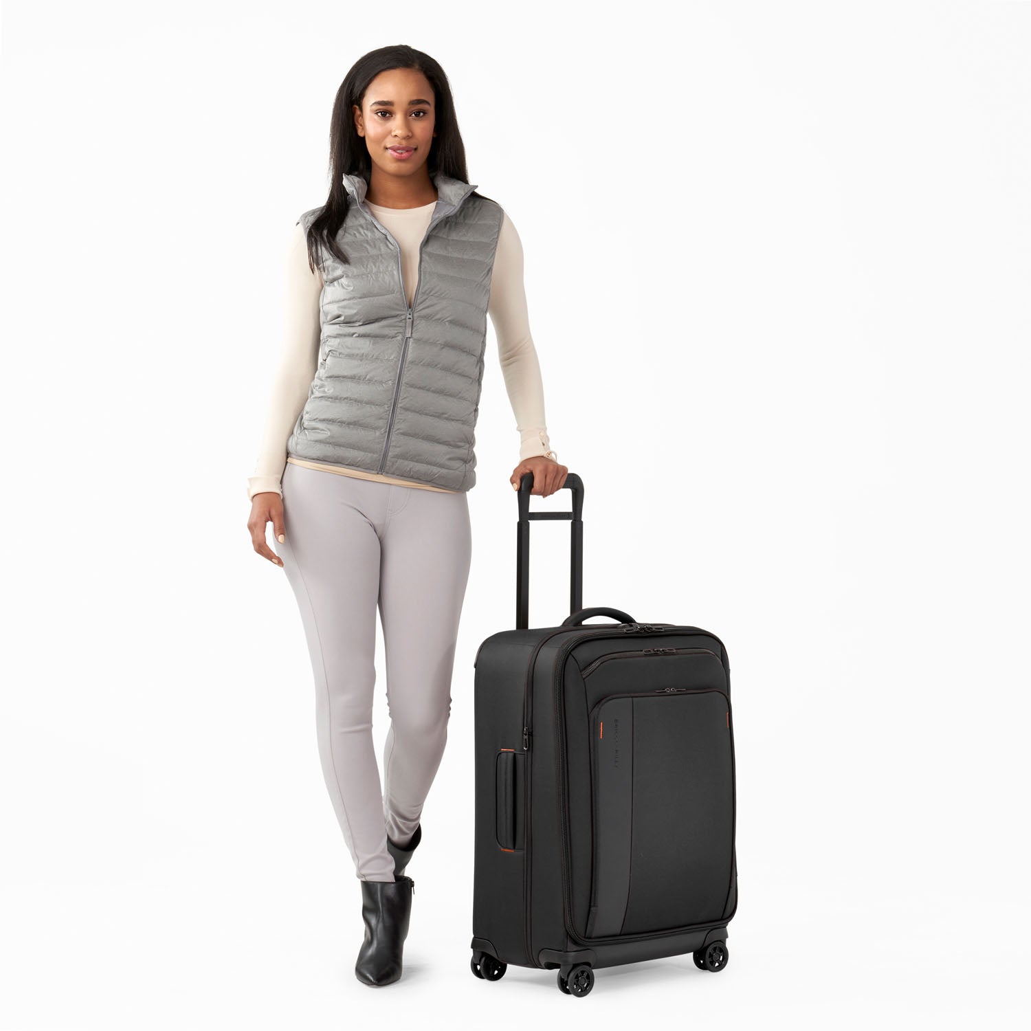 ZDX Medium Expandable Spinner Black with Person #color_black