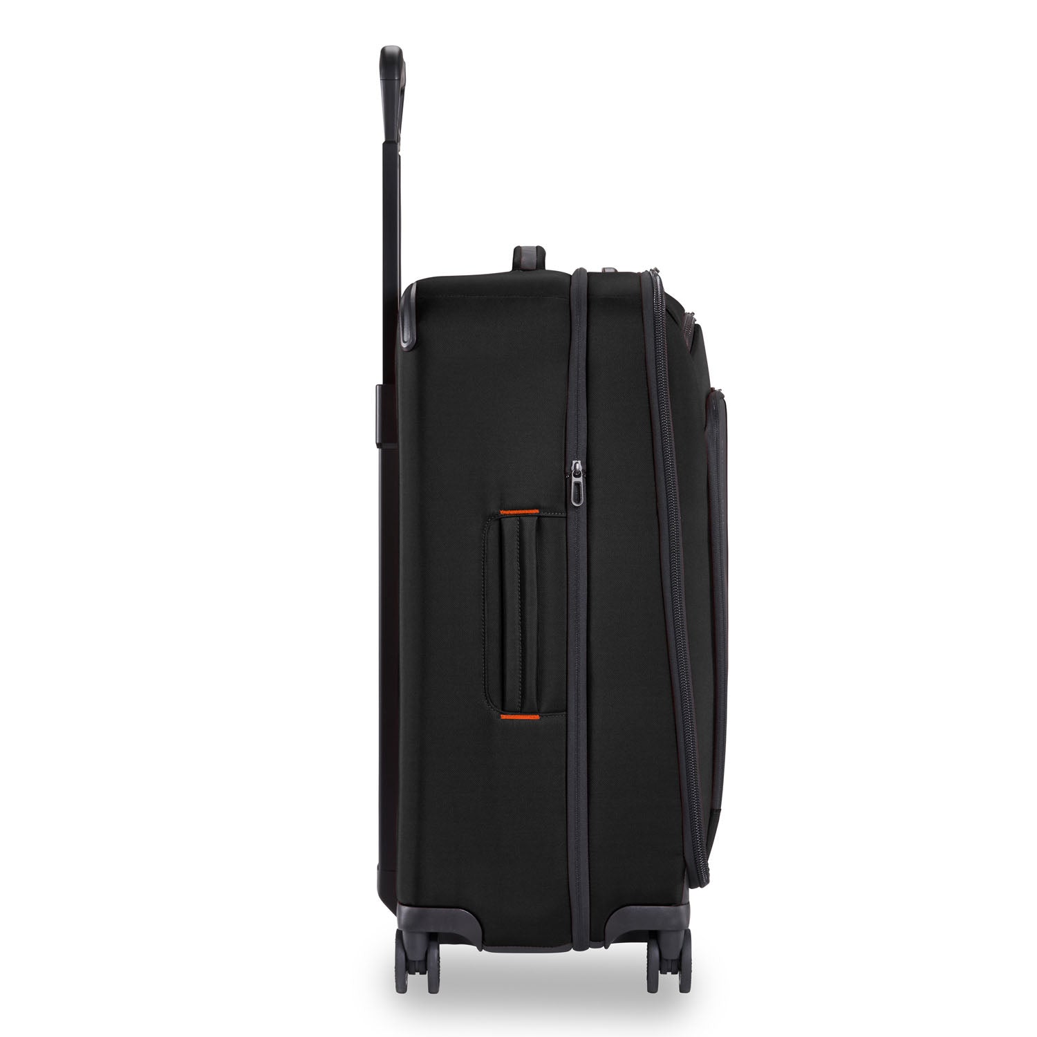 ZDX Medium Expandable Spinner Black Side View  #color_black