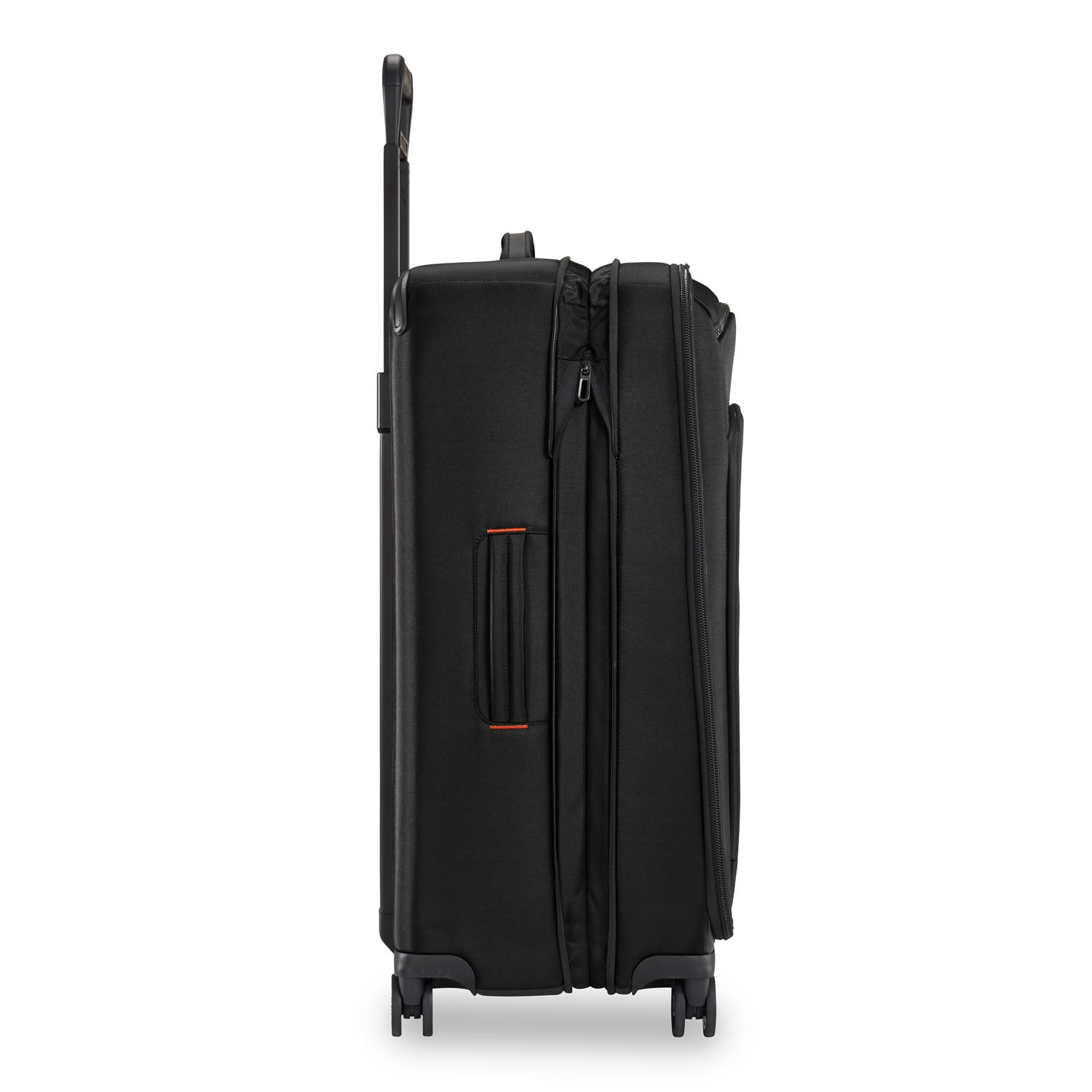 ZDX large Expandable Spinner Black Side View Expanded  #color_black