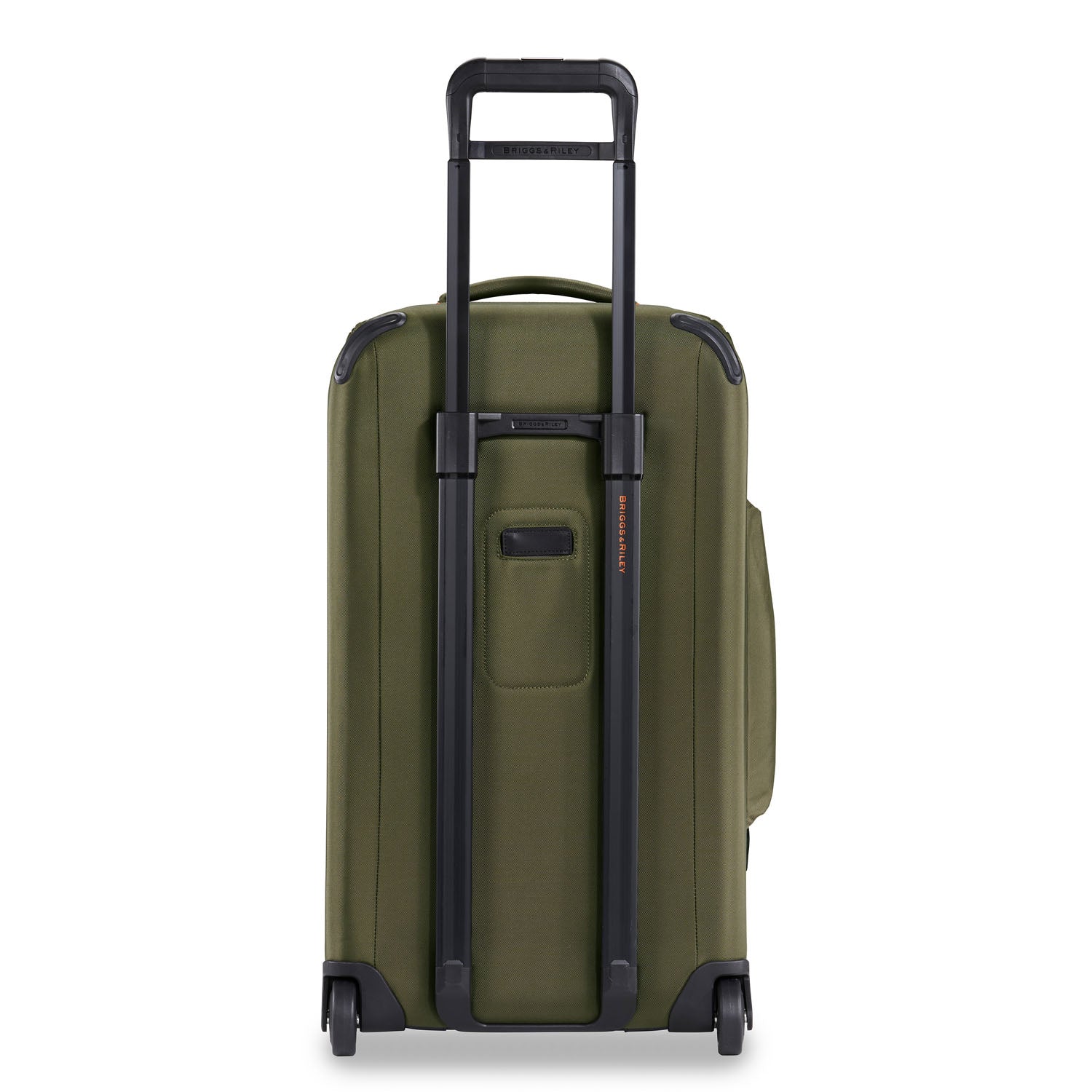 Briggs and Riley ZDX Medium Upright Duffle Hunter Back View  #color_hunter