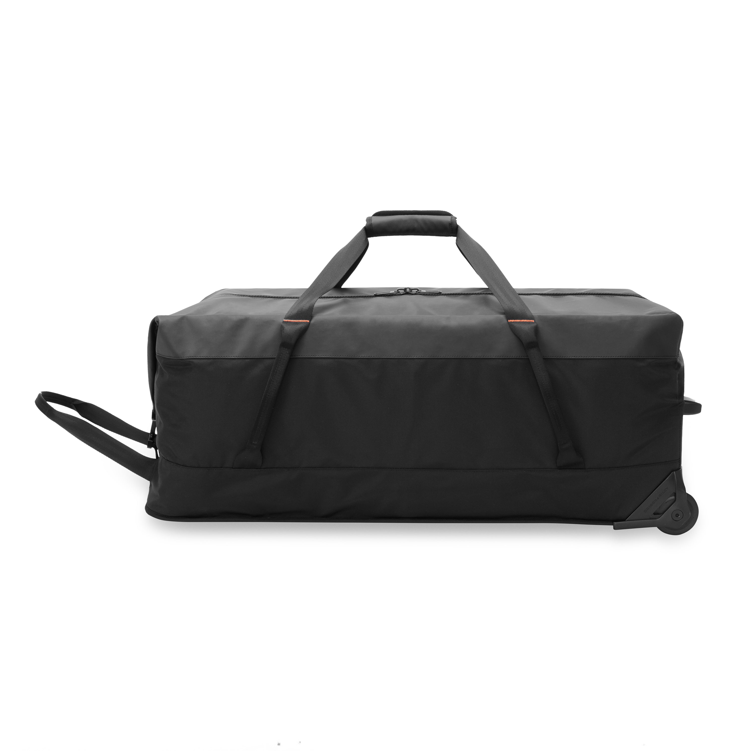 ZDX Extra Large Rolling Duffle Side View #color_black