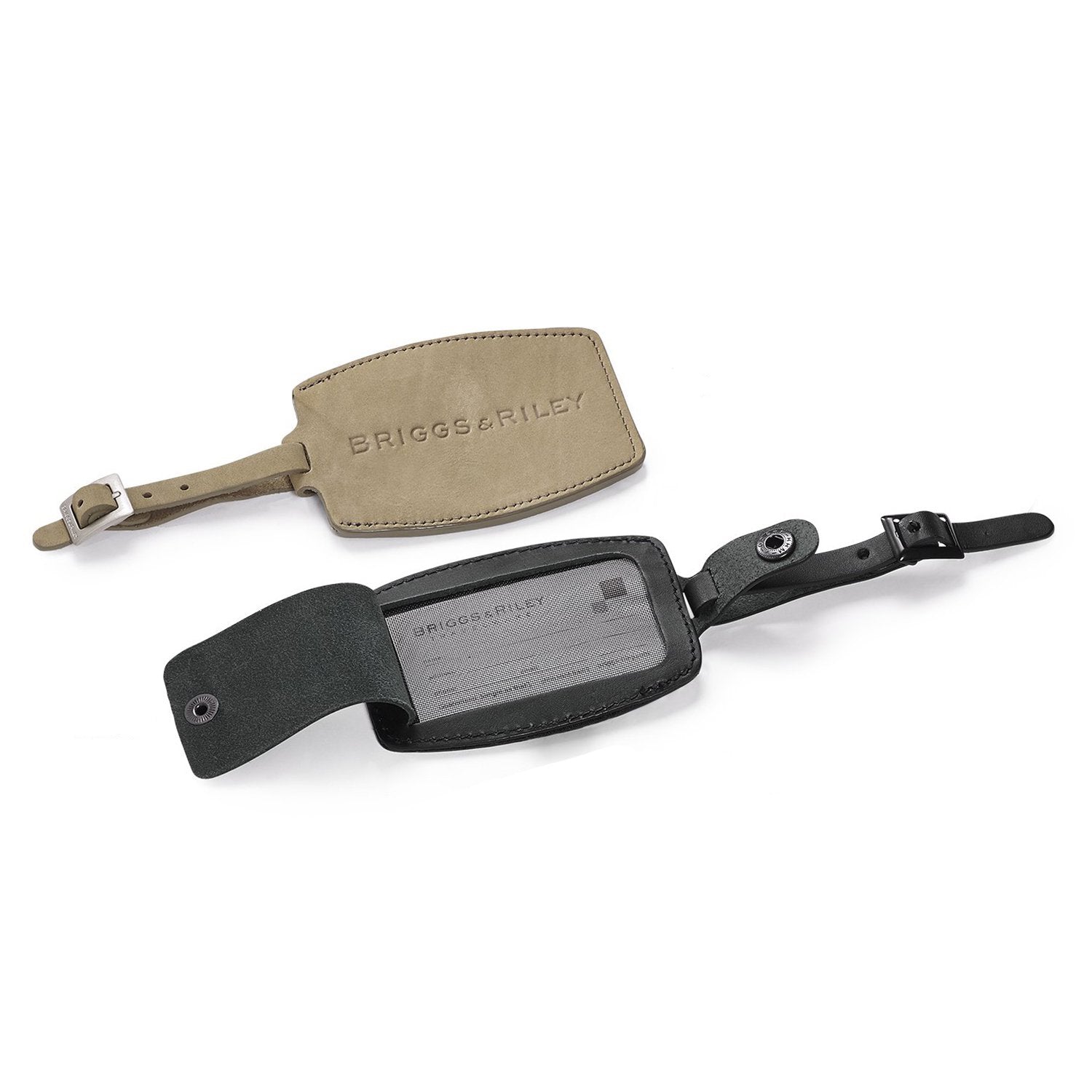 luggage id tag #color_black #color_olive